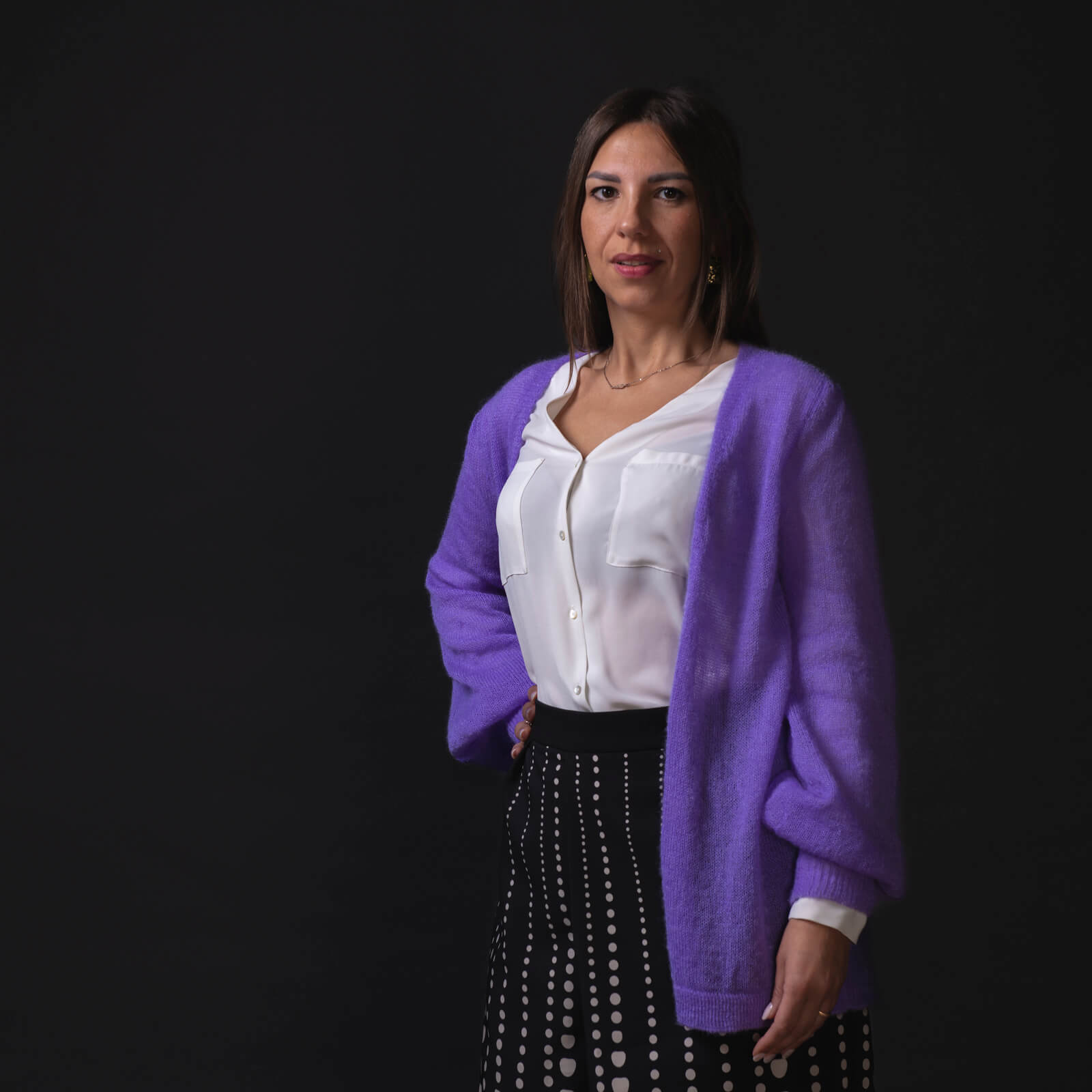 Pantalone Guenda panta palazzo cuori - immagine 3