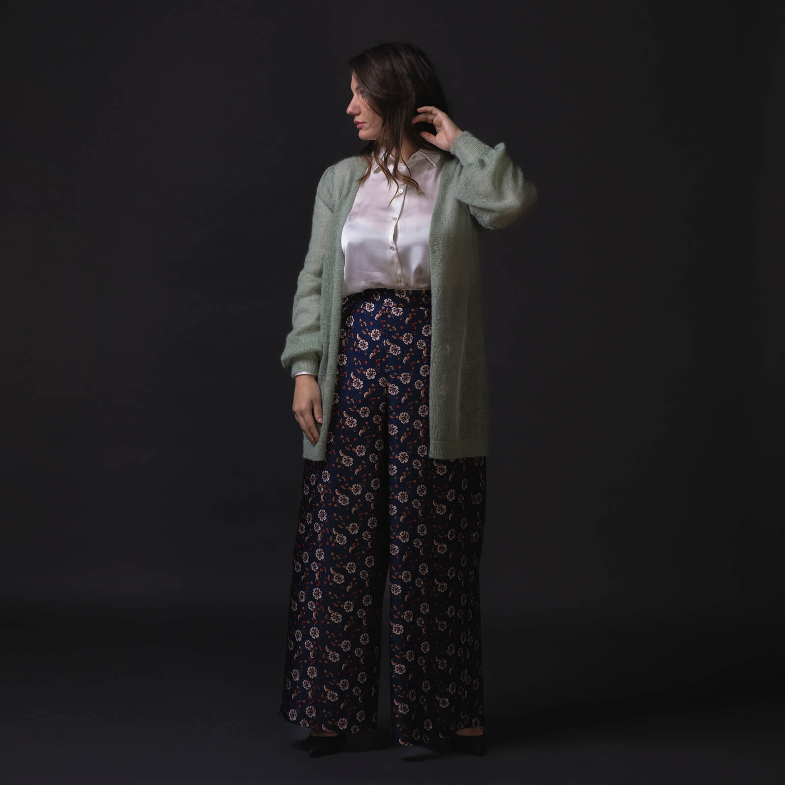 Pantalone Guenda panta palazzo - immagine 6